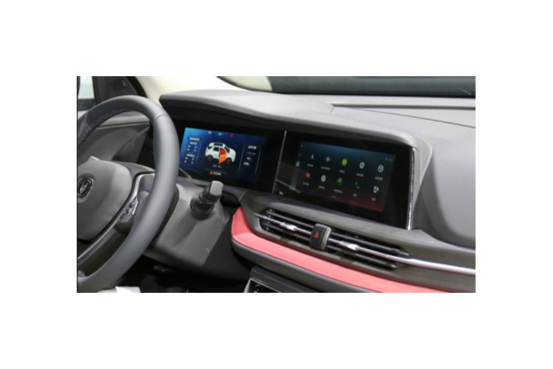 雙屏汽車中控防護玻璃