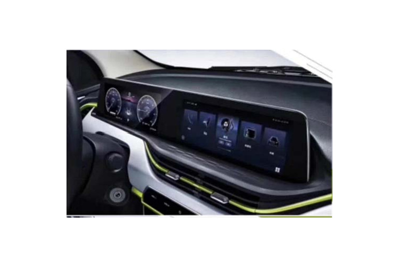 雙屏汽車中控防護(hù)玻璃